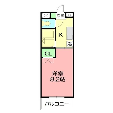 カルム・ワンの物件間取画像